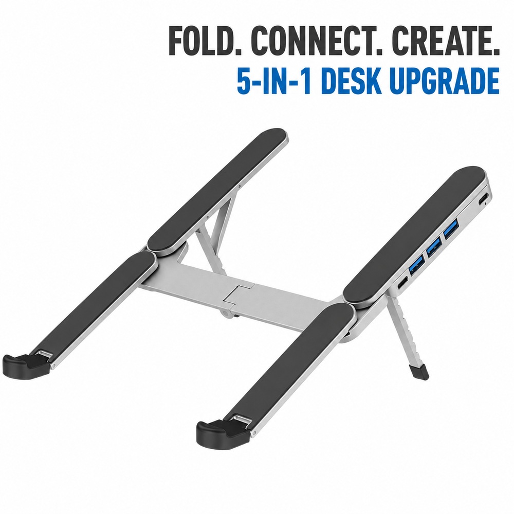 Cooling Stand Tablet - Portable Laptop Stand USB 3.0 Docking