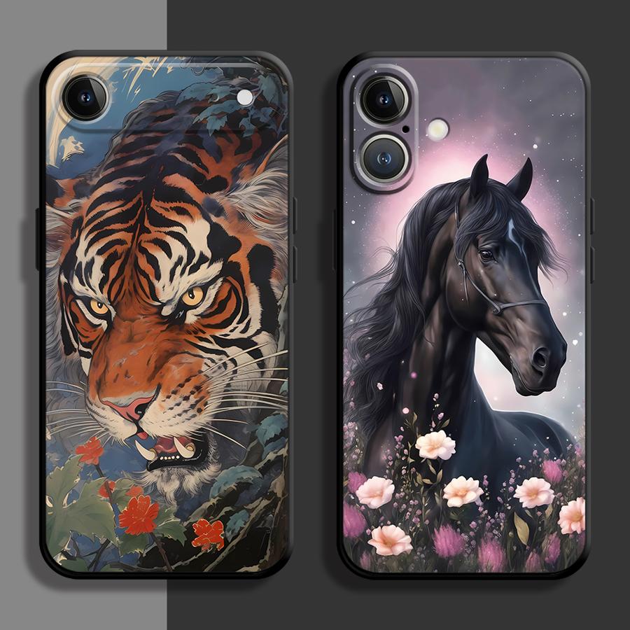 Animal Tiger Lion Funda Phone  - Tablet And Accessories Case ulasan dan harga