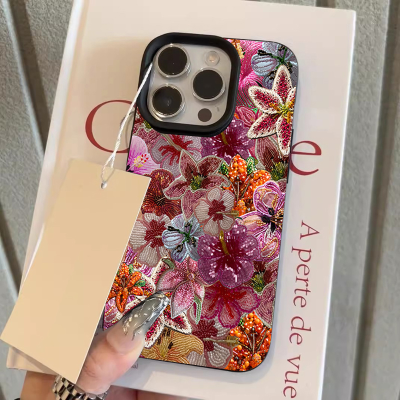 Luxurious Beaded Flower Lychee - Tablet And Accessories Case ulasan dan harga
