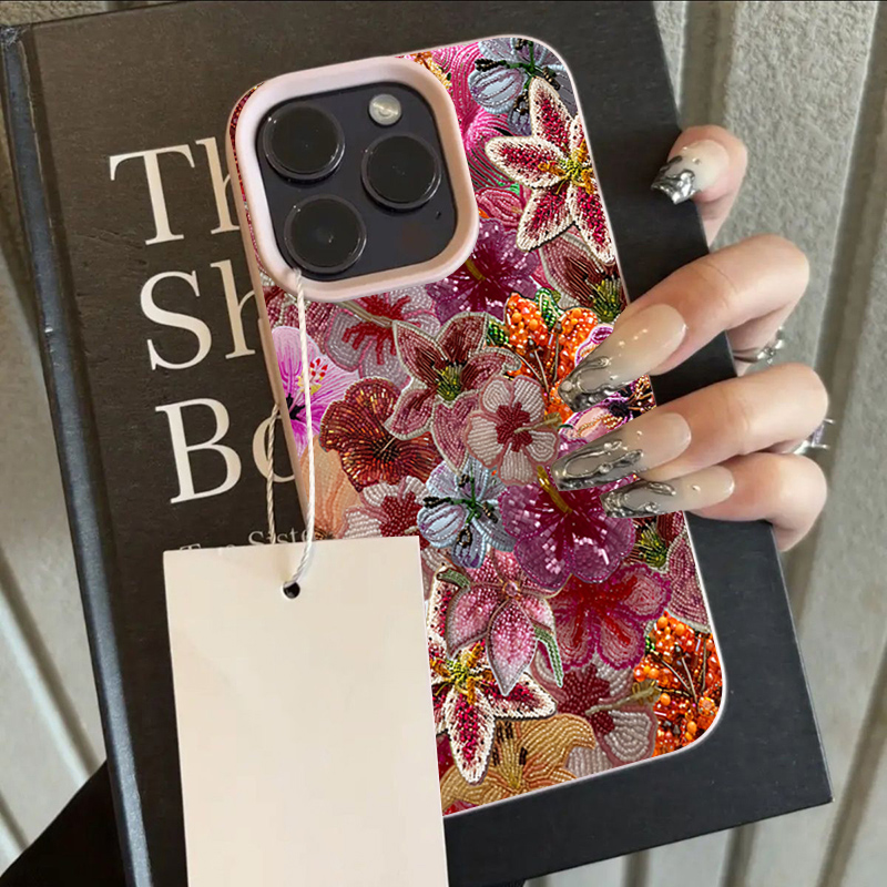 Luxurious Beaded Flower Lychee - Tablet And Accessories Case ulasan dan harga