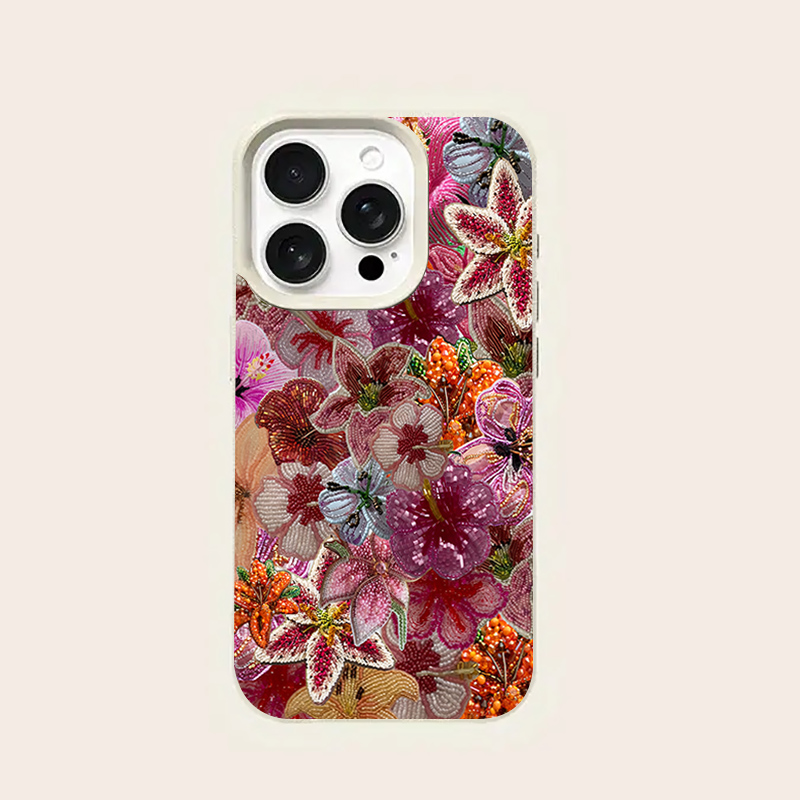 Luxurious Beaded Flower Lychee - Tablet And Accessories Case ulasan dan harga