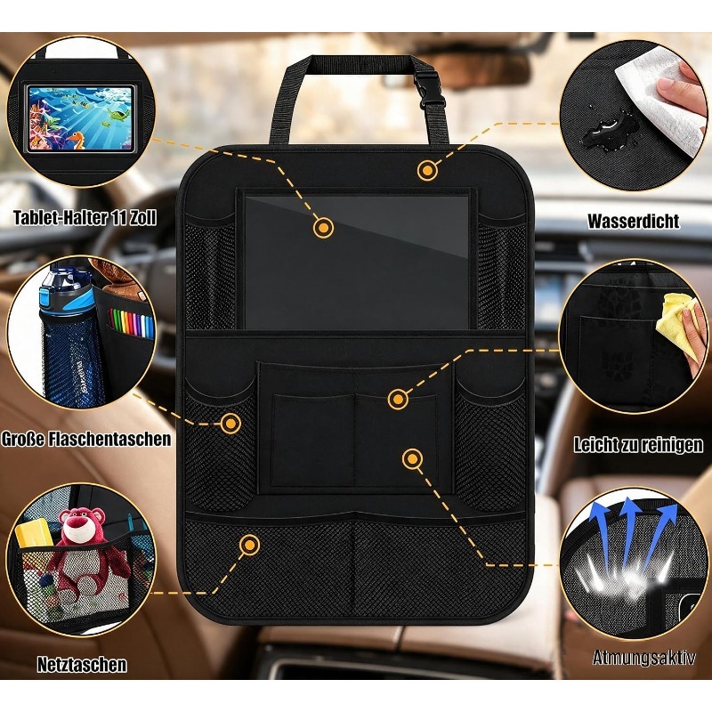 Car Backseat Organizer with To - Tablet Cover Accessories ulasan dan harga