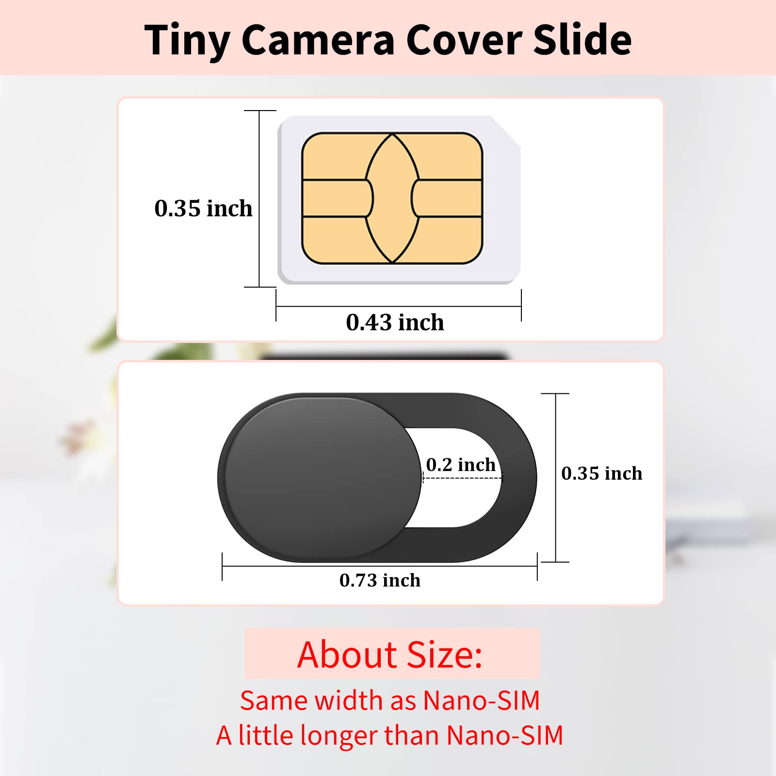 Ultra-Thin Webcam Cover Slide  - Tablet Cover Accessories ulasan dan harga