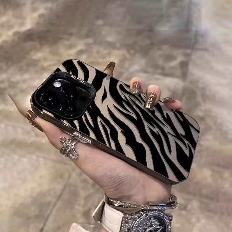 Zebra Pattern Black Advanced I - Tablet And Accessories Case ulasan dan harga