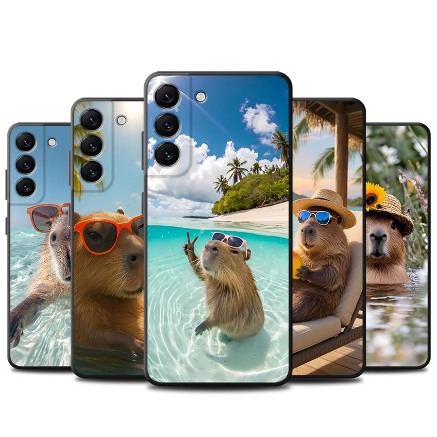 Vacation Capybara Case for Sam - Tablet And Accessories Case ulasan dan harga
