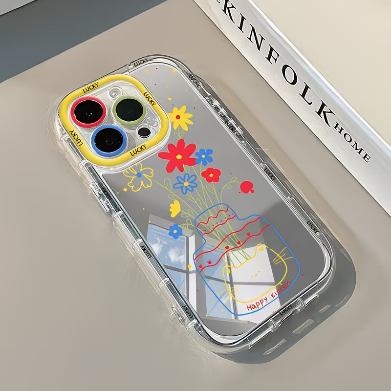 Summer Daisy Cat Vase Design M - Tablet And Accessories Case ulasan dan harga