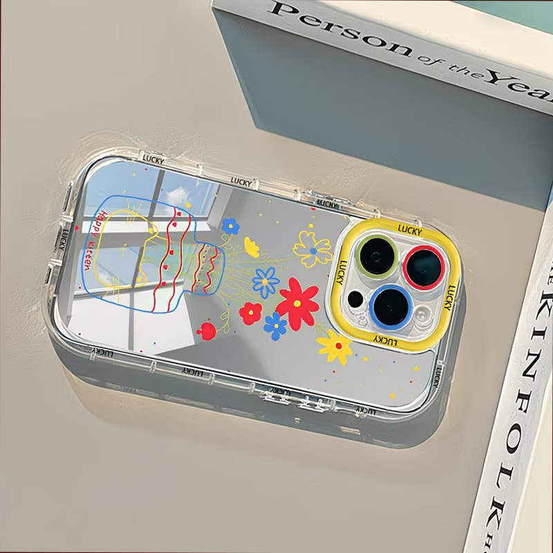 Summer Daisy Cat Vase Design M - Tablet And Accessories Case ulasan dan harga