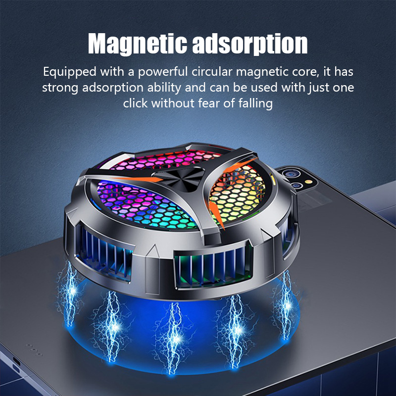 X42 fan phone Magnetic Cooler  - Cooling Stand Tablet ulasan dan harga