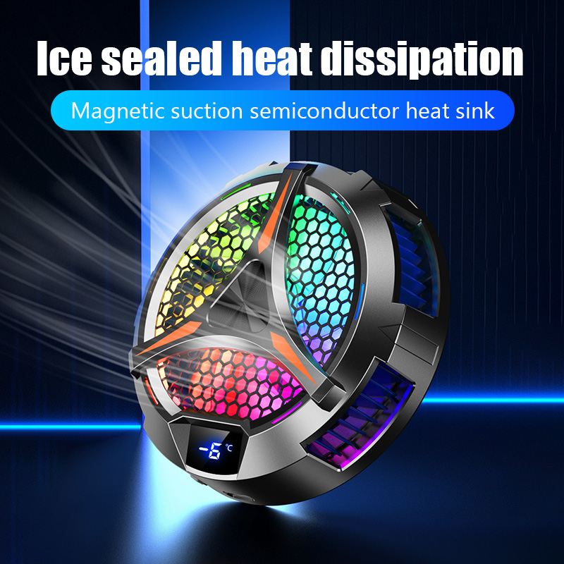 X42 fan phone Magnetic Cooler  - Cooling Stand Tablet ulasan dan harga