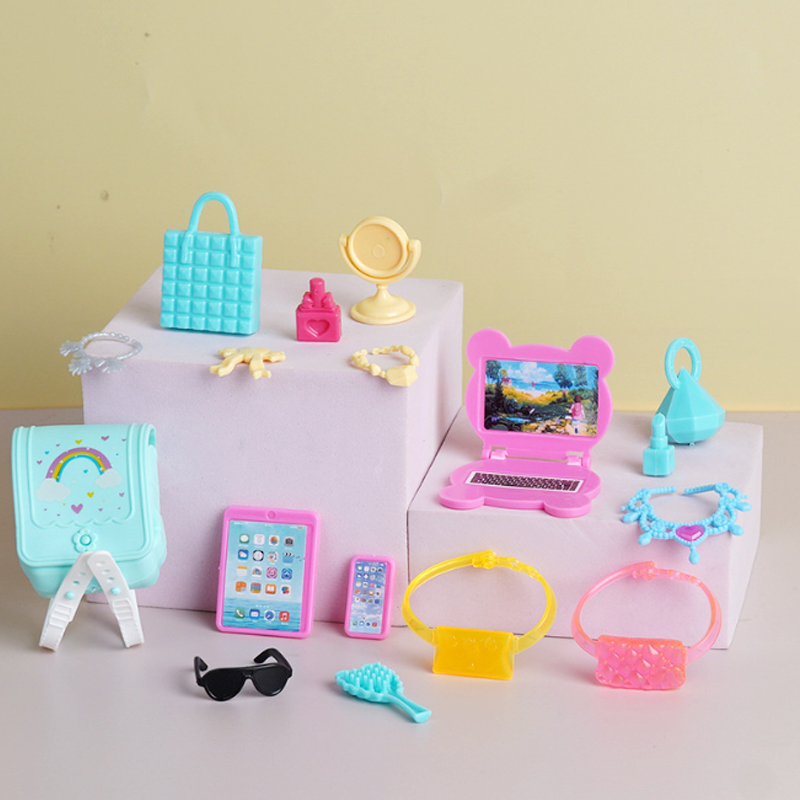17pcs Set Funny Dollhouse Acce - Tablet Accessories Set ulasan dan harga