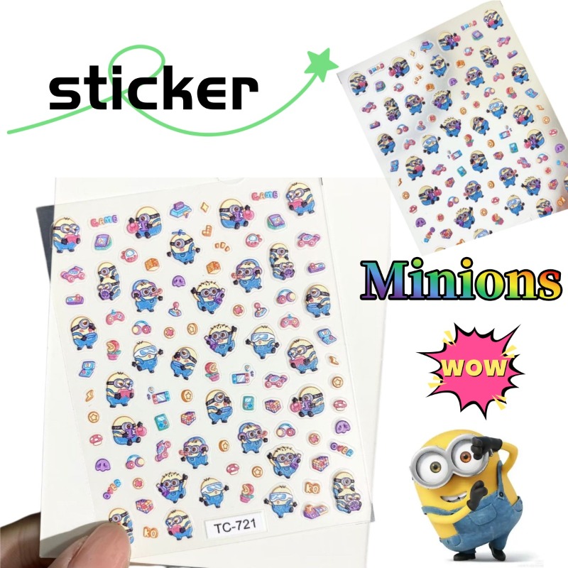 Cute Minions anime cartoon cre - Tablet Accessories Set ulasan dan harga