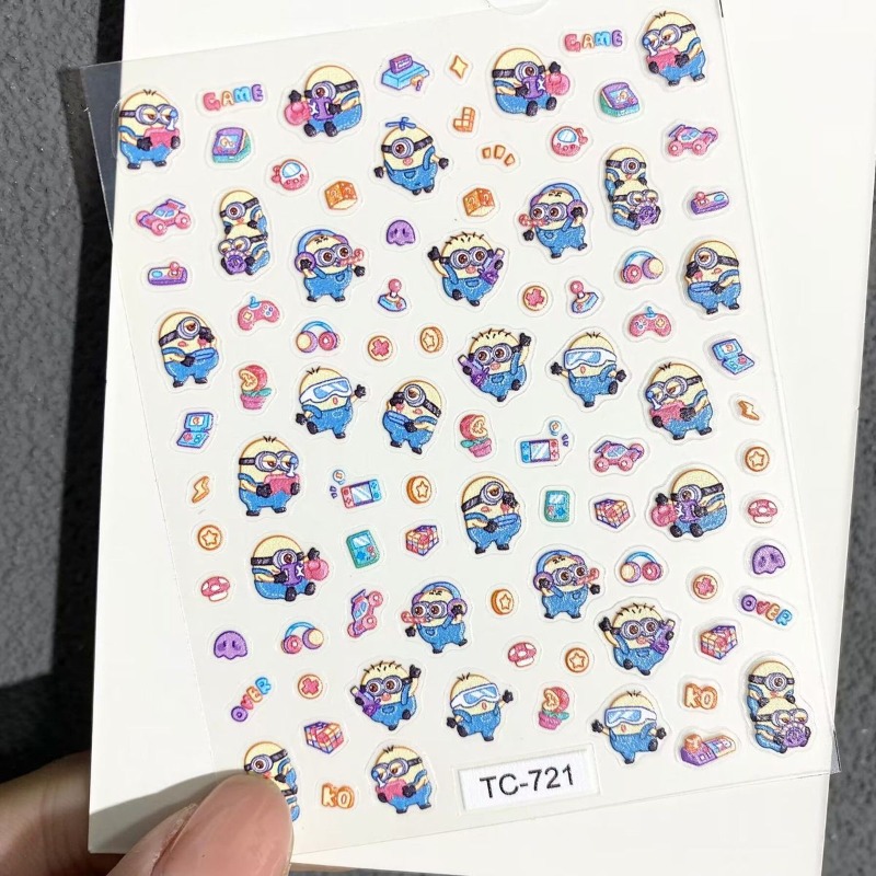 Cute Minions anime cartoon cre - Tablet Accessories Set ulasan dan harga