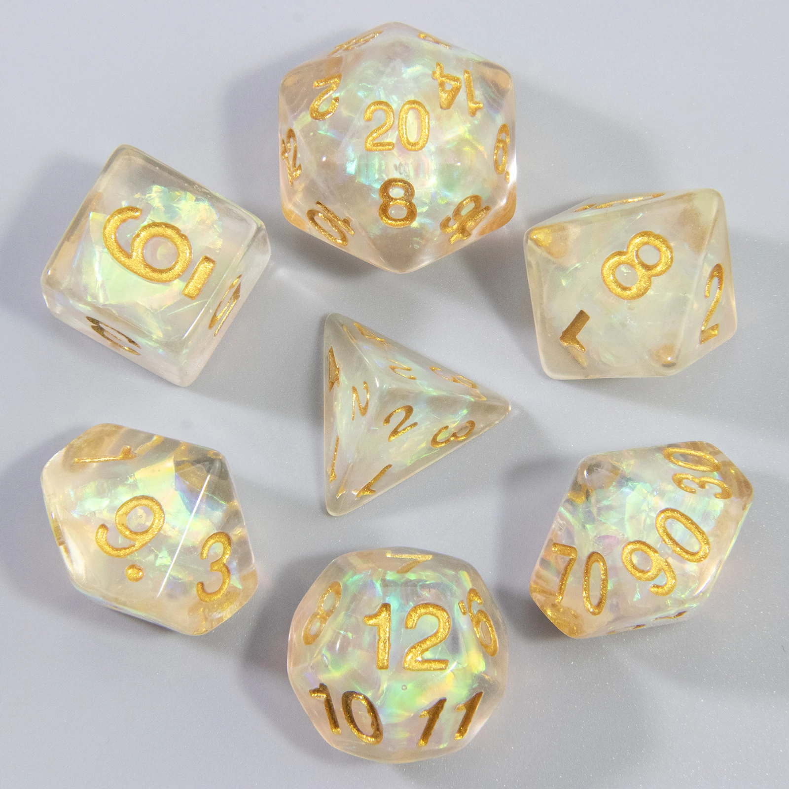 New Sequin Dice - Polyhedral D - Tablet Accessories Set ulasan dan harga