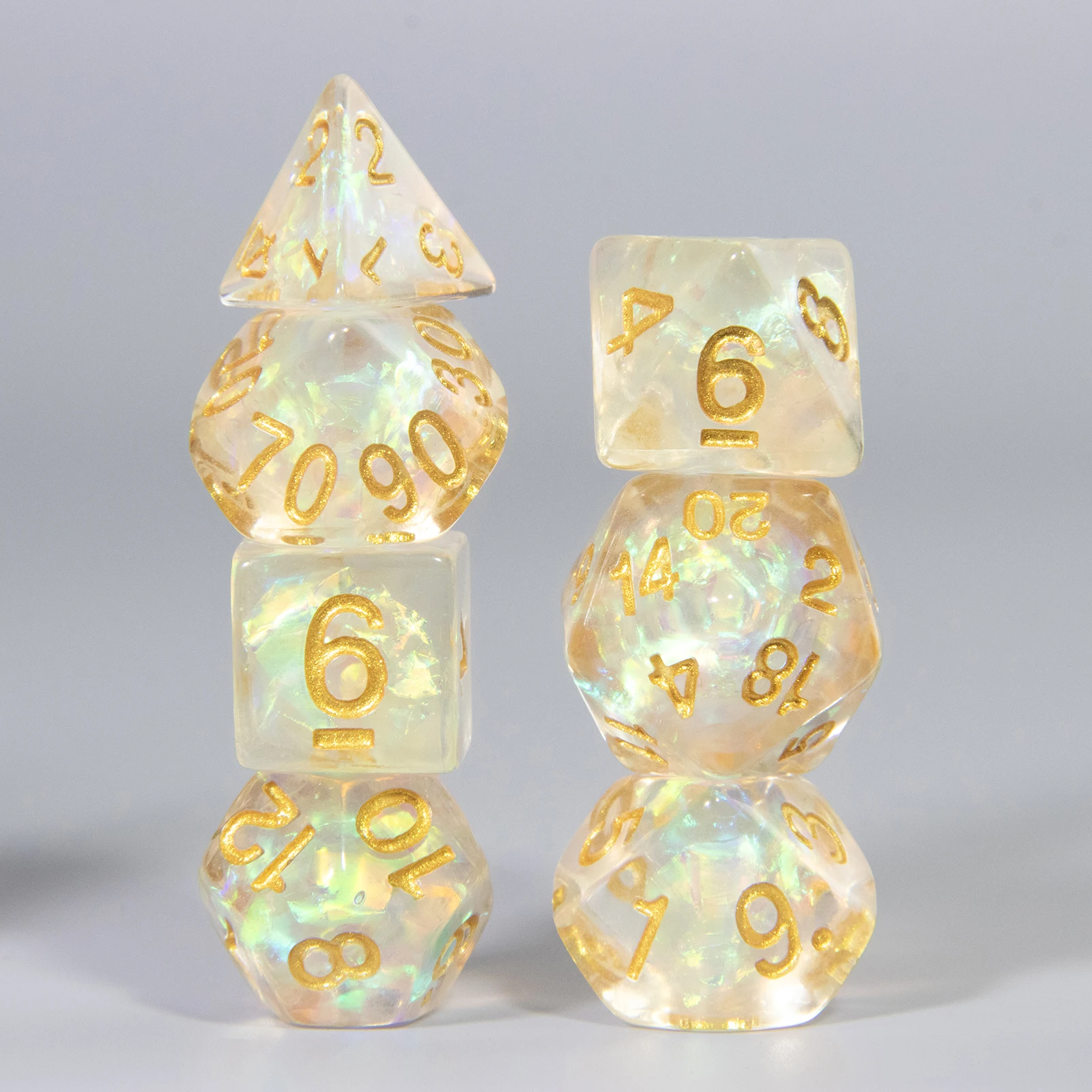 New Sequin Dice - Polyhedral D - Tablet Accessories Set ulasan dan harga