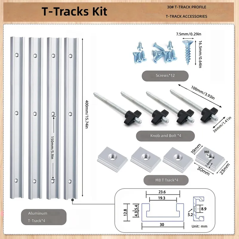 T30 T Slot Slider Set Red Blue - Tablet Accessories Set ulasan dan harga