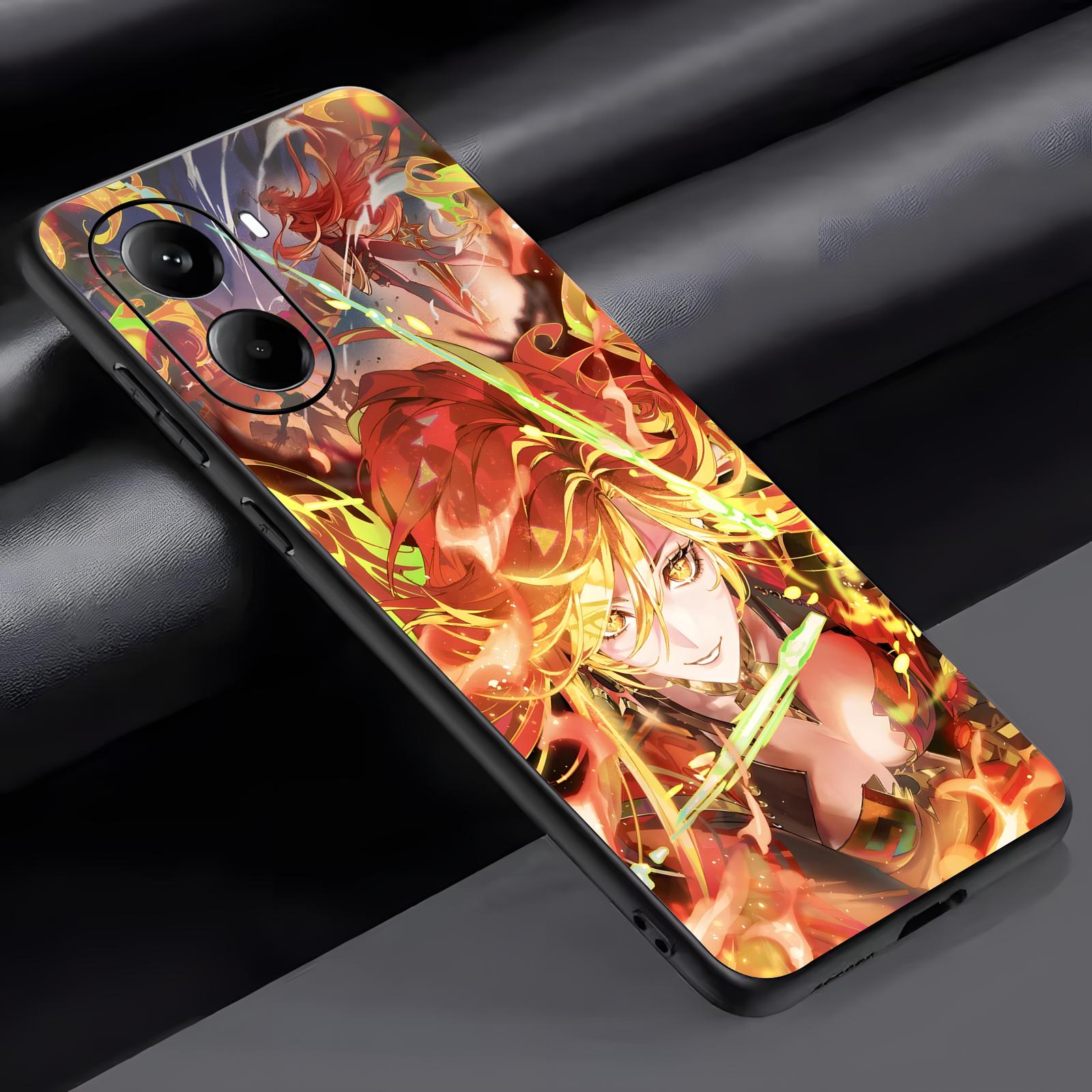 genshin impact Mavuika  Phone  - Tablet And Accessories Case ulasan dan harga
