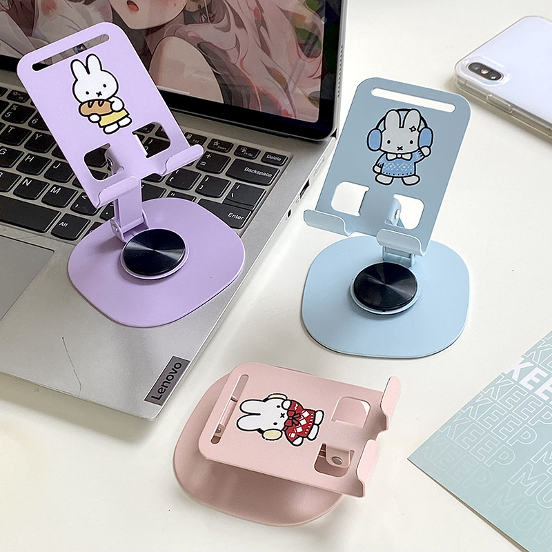 Miffy cartoon rotatable foldab - Tablet Accessories Set ulasan dan harga